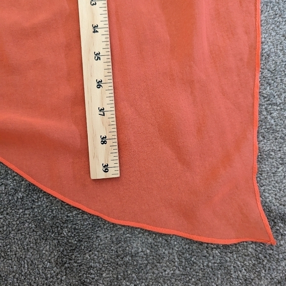 BCBGMAXAZRIA sleeveless silk tunic top blouse size Medium - Picture 10 of 10